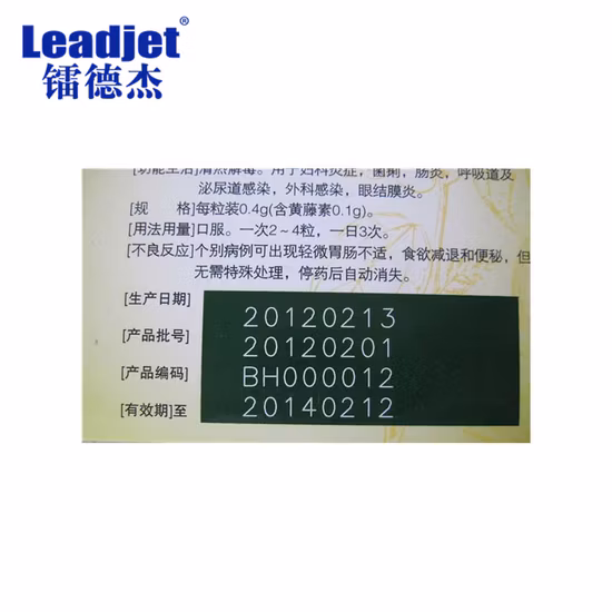 Leadjet 30W CO2 Laser Marking Machine for PP Pet Package Tube Discount China Manufacturer No Commission