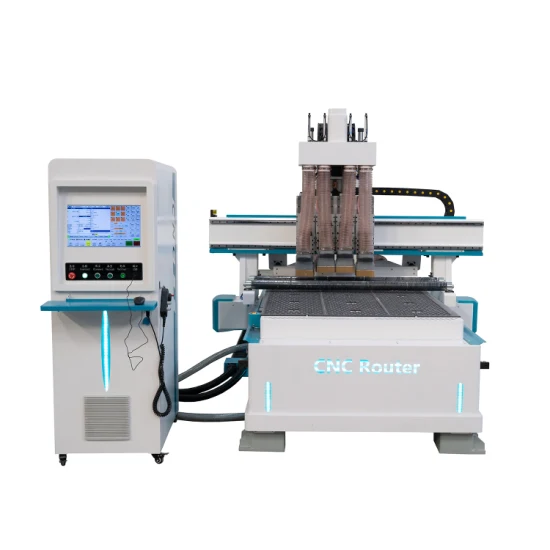 ATC 1325 CNC フライス盤、自動ツールチェンジャーと木彫りや家具用の高品質サーボモーター付き