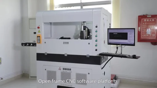 CNC レーザー切断機ミニ密閉金属ステンレス鋼レーザー彫刻装置パイプレーザー切断機の価格